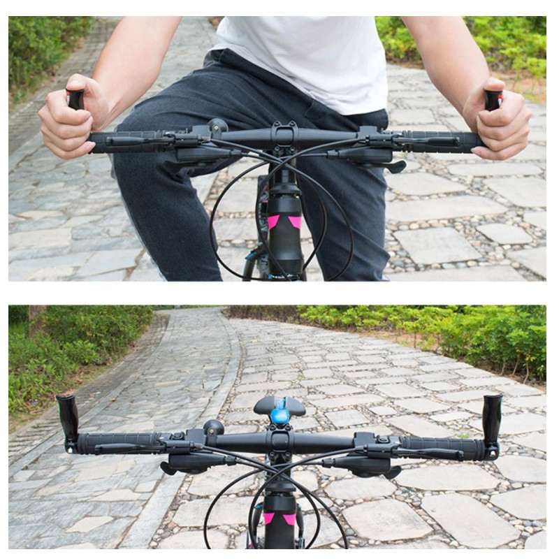 Vélo Original Paire De Cornes De Guidon Vélo En Aluminium – Image 4