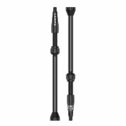 Paire De Valves Tubeless LEZYNE CNC 80 Mm Noir