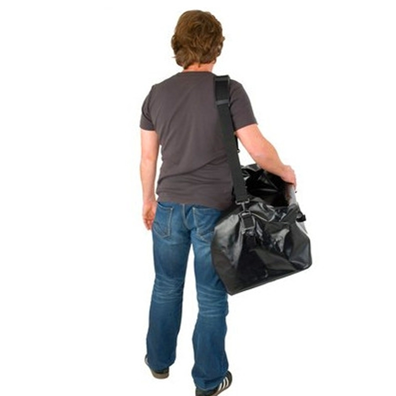 Roland Werk Remorque Vélo Cargo Sur Axe De Roue 50L Avec Sac étanche – Image 2