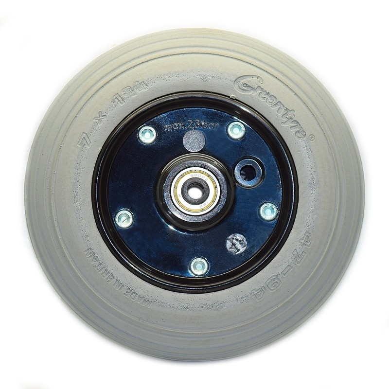 Greentyre Roue Avant Fauteuil Médical Avec Pneu Plein 7x1¾ - ETRTO 47-93