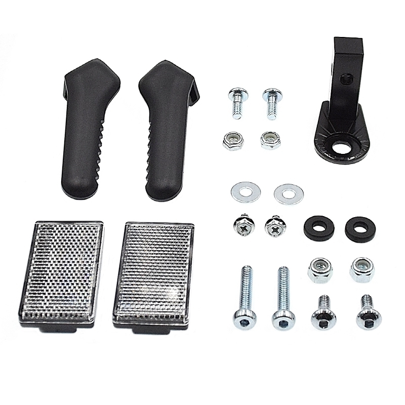 Set Porte-patins, Réflecteurs Et Fixation Pour Remorque Croozer