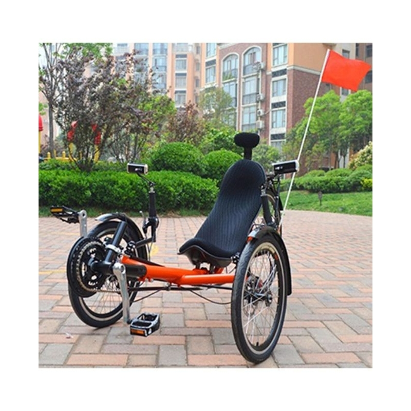 Funecobikes Tricycle Couché 24 Vitesses Pour Adulte – Image 2