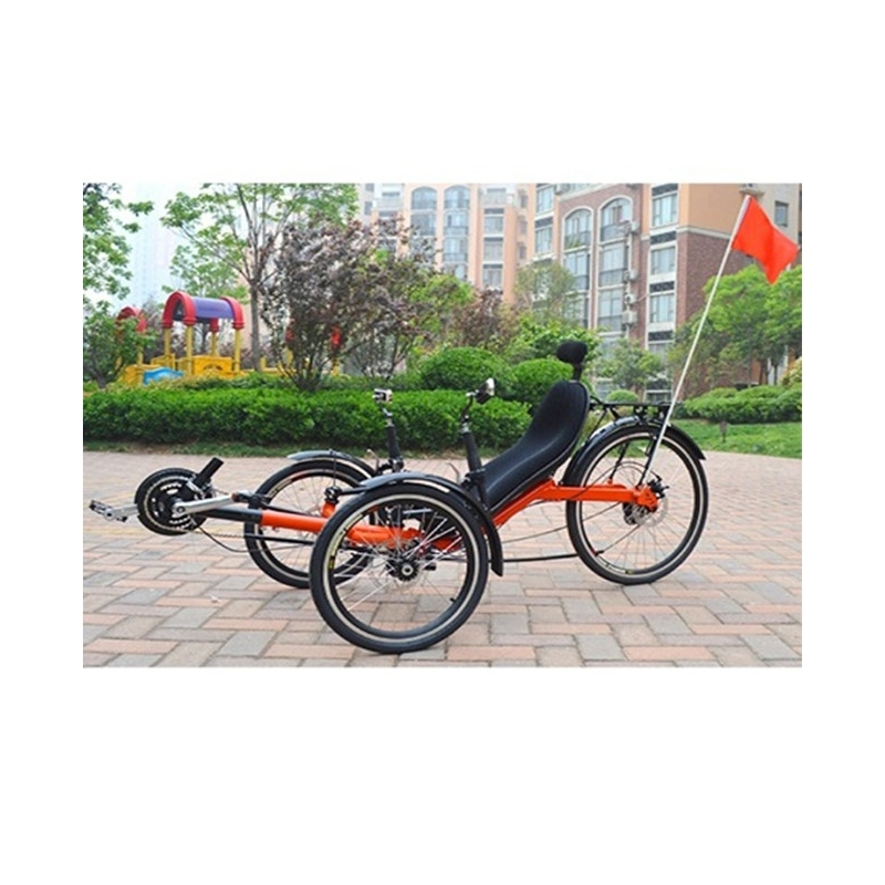 Funecobikes Tricycle Couché 24 Vitesses Pour Adulte – Image 3